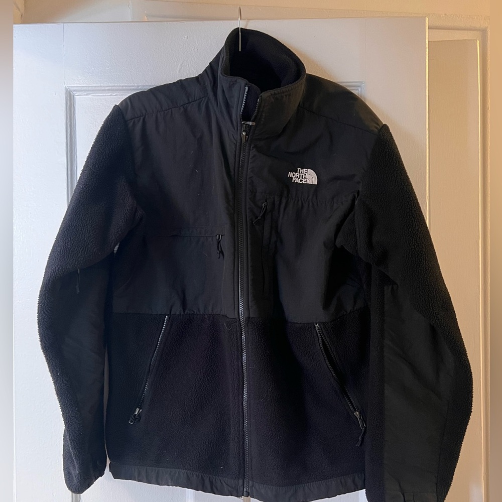 Black The North Face Denali Fleece